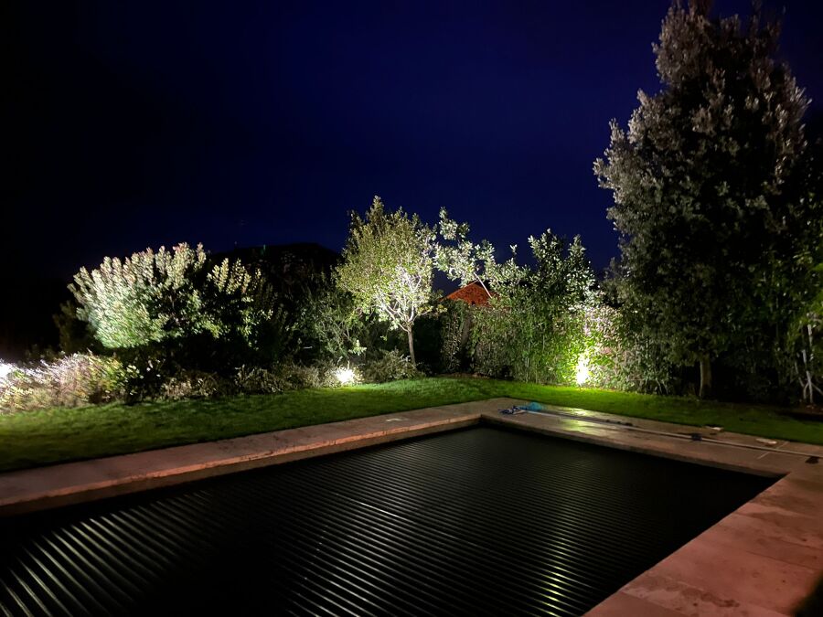 Instalación eléctrica exterior completa