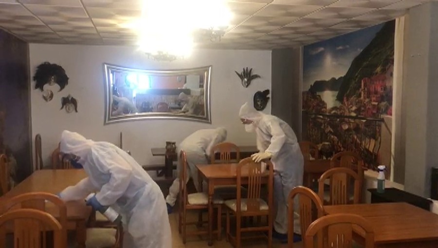 Desinfección Restaurante