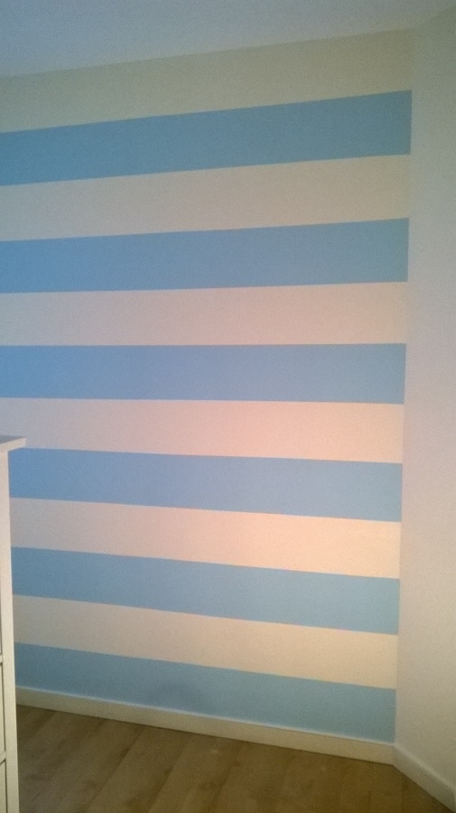 Habitación en rayas