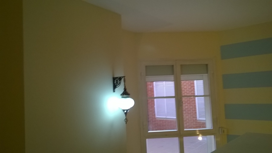 Habitación en rayas