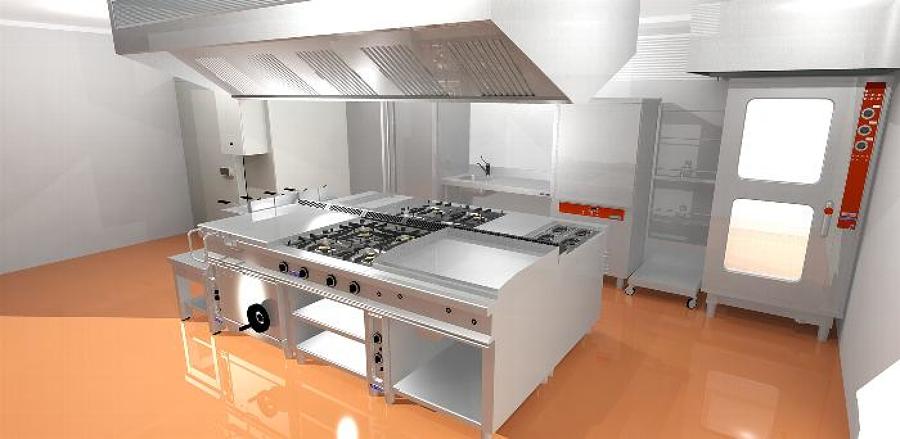 Maquinaria de cocina industrial