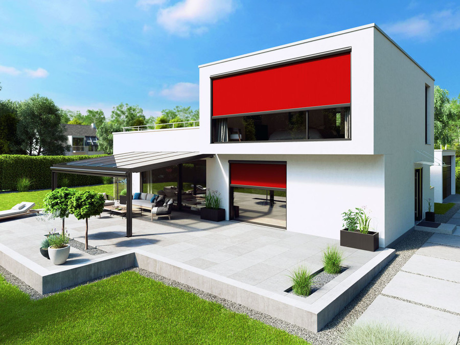 cortina guiada exterior