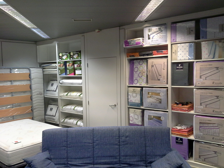 Zona de descanso en desiesta.