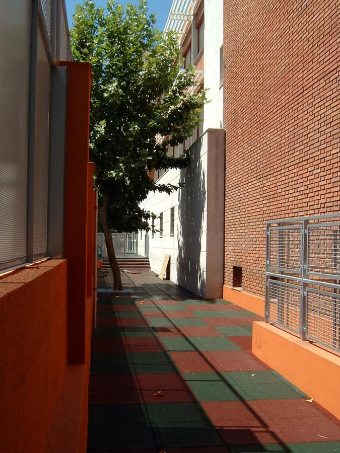 Zona infantil en colegio Madrid