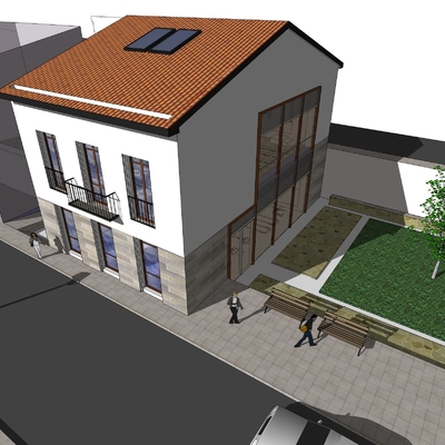 sala de juventud y gimnasio municipal