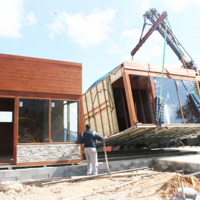 prefabricado de madera