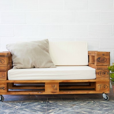 Sofa palet ECOdECO Mobliario