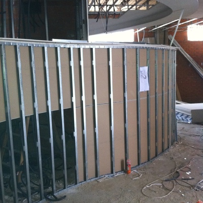 Tabiques y techos con forma decoracion