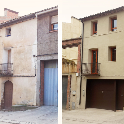 refomra estructural cubierta y fachada