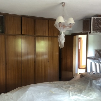 Lacando carpinteria in situ