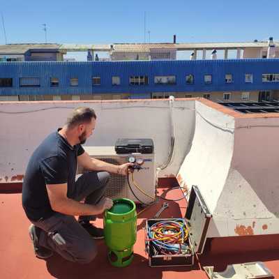 cargas de gas aire acondicionado
