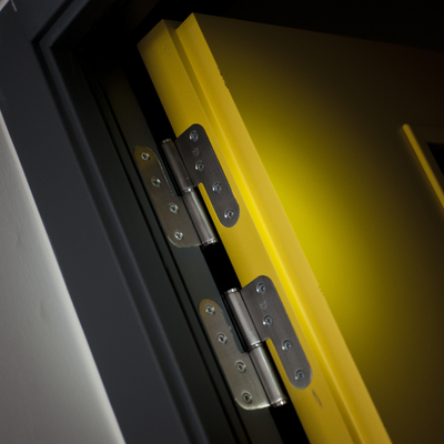 Detalle puerta acústica