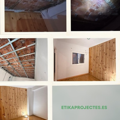 Instalación de techo de pladur