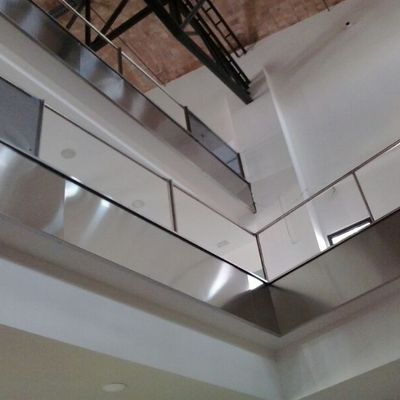 Barandilla de inox y cristal