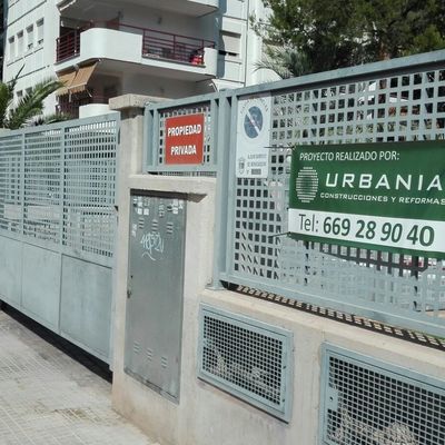 Lijado y pintado de vallas exteriores