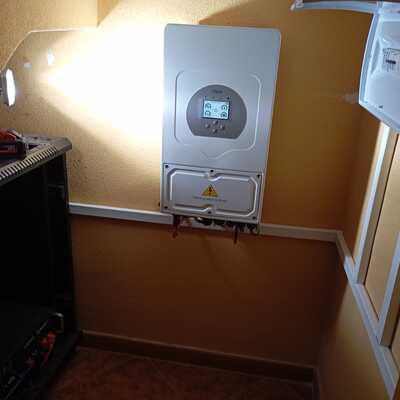 Instalación deye 8kw