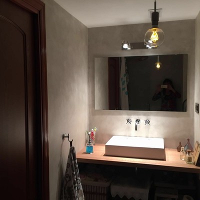 Baño de Microcemento