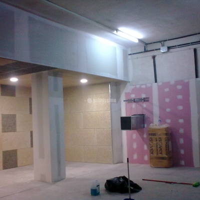 Insonorización, Pladur, Techos Registrables