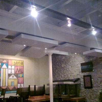 Insonorización, Pladur, Techos Registrables