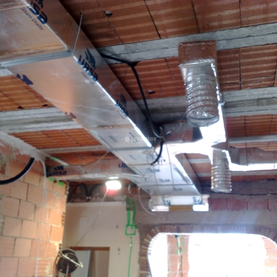 Aire Acondicionado, Conductos Fibra Chapa