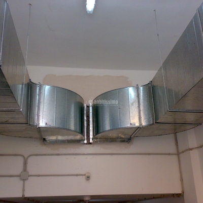 Aire Acondicionado, Conductos Fibra Chapa