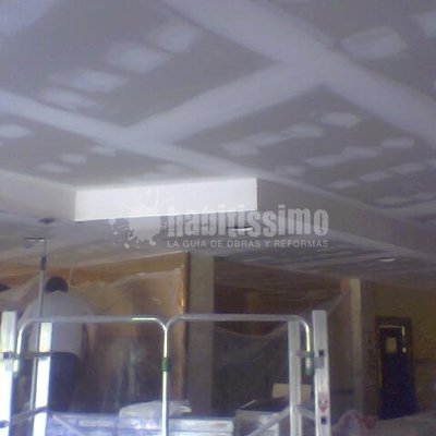 Pladur, Insonorización, Falso Techo