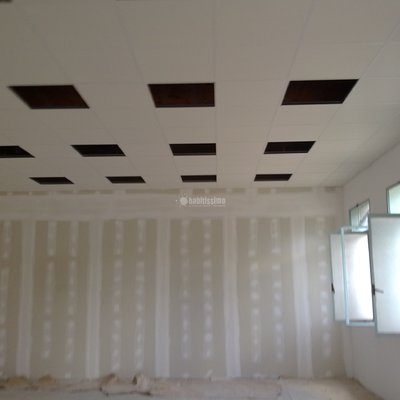 Pladur, Falso Techo, Aislamiento