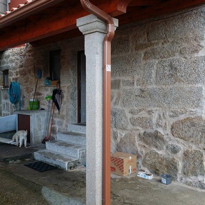 Canalones de aluminio