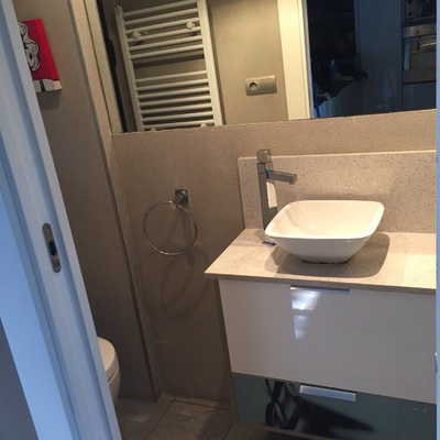 Acabado monocapa para las paredes