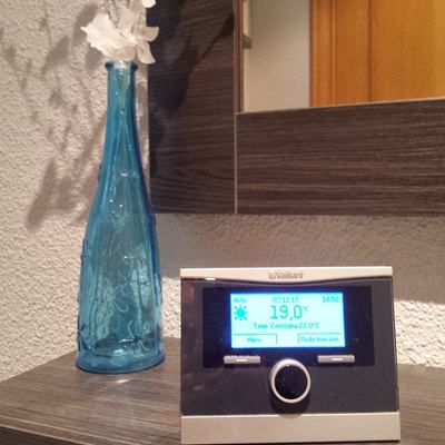 Termostato radio de una caldera Vaillant