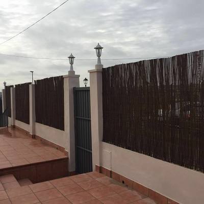 Trabajos de reforma en exteriores