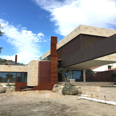 Construcción vivienda.