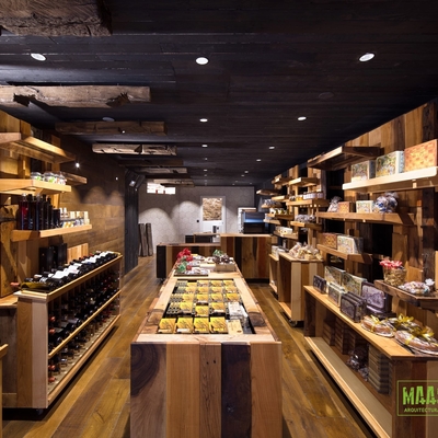 interior tienda gourmet