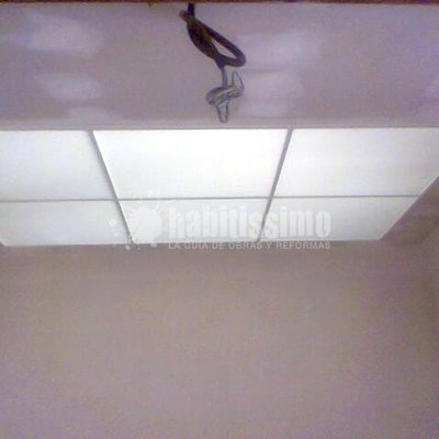 Pladur, Insonorización, Falso Techo