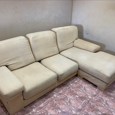 LIMPIEZA SOFA DESPUES