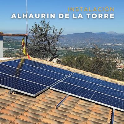 Instalación fotovoltaica Solurgy Renovables en Alhaurín de la Torre