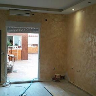 Decorativa, isla con led y techos te pladur