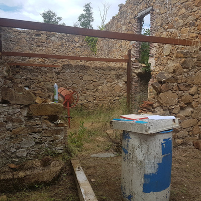 Masía en rehabilitación