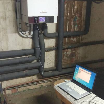 PROCESOD E REGISTRO Y CONFIGURACION UNIDAD INTERIOR BOMBA DE CALOR AEROTERMICA