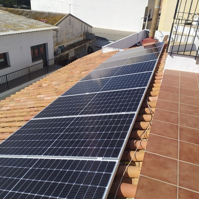 Instalación solar conectada a Red