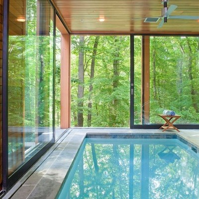 Piscina Climatizada acristalada