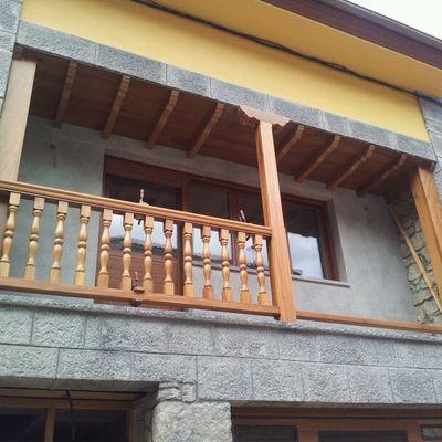 Baranda para corredor