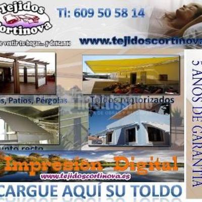Cortinas, Toldos, Tiendas