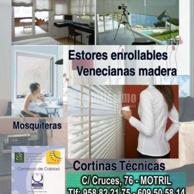 Cortinas, Toldos, Tiendas