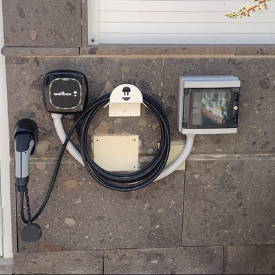 Punto de recarga vehículos eléctricos