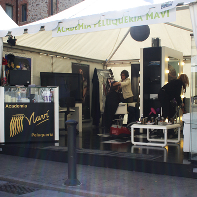 Stand peluquería