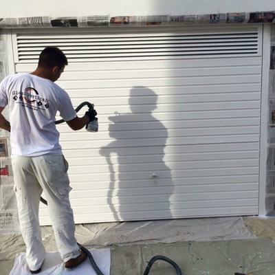 Pintura puerta garaje