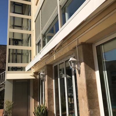 Elevador hidráulico panoramico