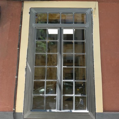 Puerta lacado transparente