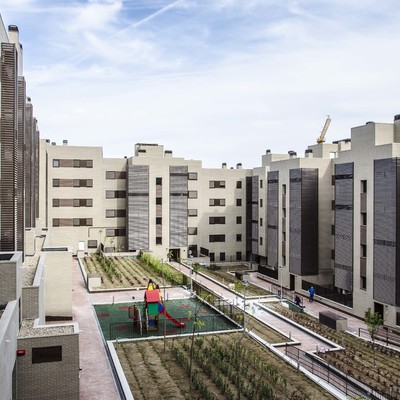 Edificio de viviendas protegidas en Getafe